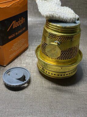 Vintage Aladdin Model 23 Instant Light Burner NOS Part No. 230001 Made in Engla